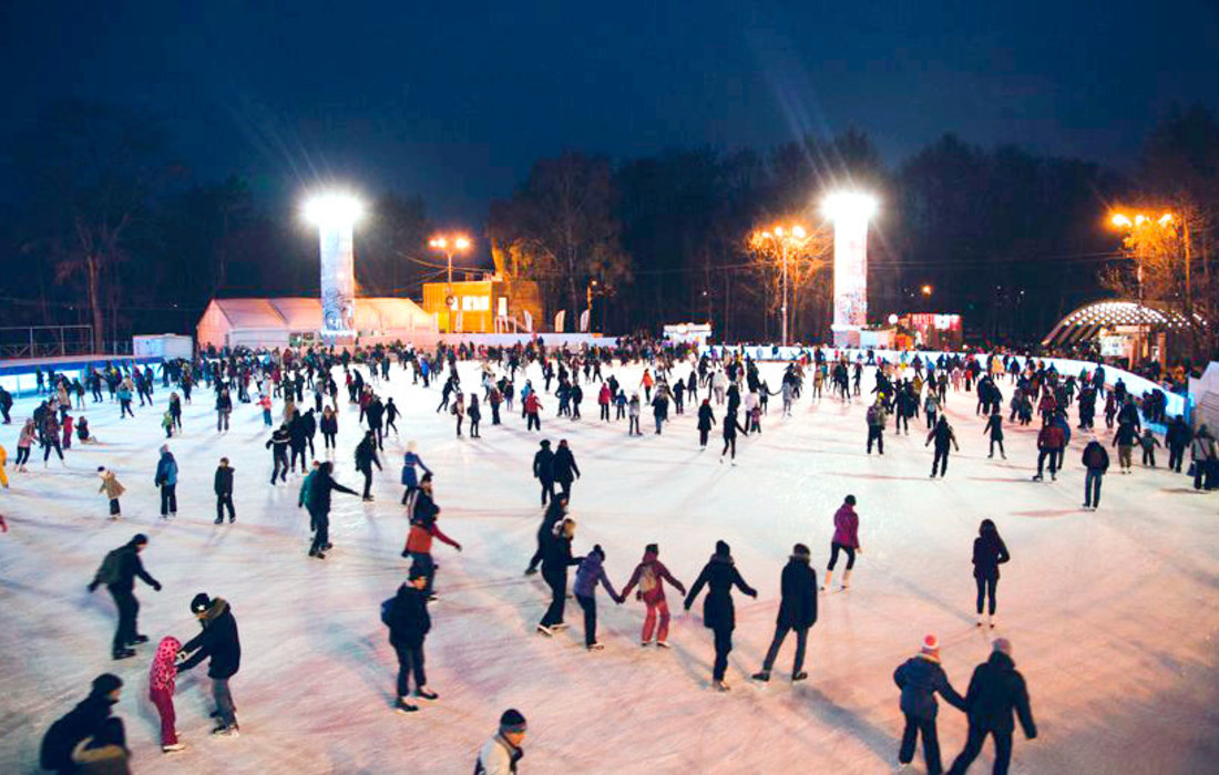 Каток на ходынском поле фото